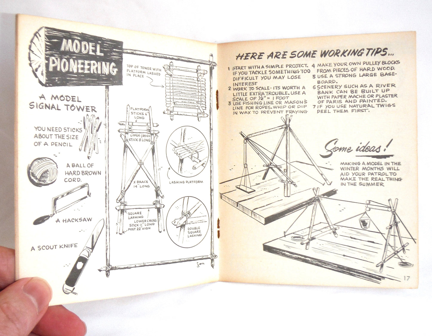 THE CUB HOW-TO-DO-IT BOOK, and THE SCOUT IDEA BOOK..A 'PAUL'S PAIR' of Vintage Booklets by The Boy Scouts of Canada, Ottawa, 1970's