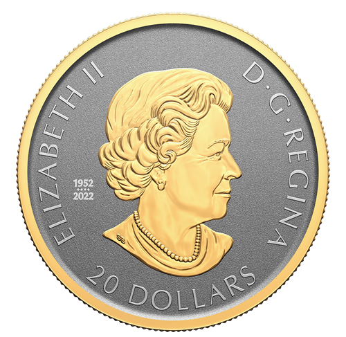 2023 Fine Pure 1oz Silver $20 Canadian Gold-Plated Coin: CELEBRATE LOVE, CELEBRATION DE L'AMOUR