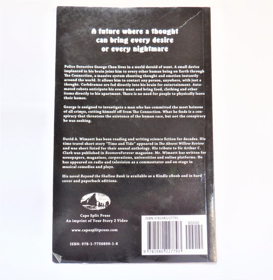 SOMETHING ON MY MIND, A Science Fiction Novelette by David A. Wimsett (1st Ed. SIGNED)