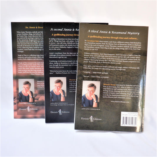 ANNIE & ROSAMUND MYSTERY STORIES, by Maureen Thorpe. (A Paul's Special 3-Book Package, SIGNED BY THE AUTHOR!)