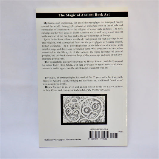 SPIRIT IN THE STONE, A Petroglyph Guide by Joy Inglis (1st Ed. SIGNED)