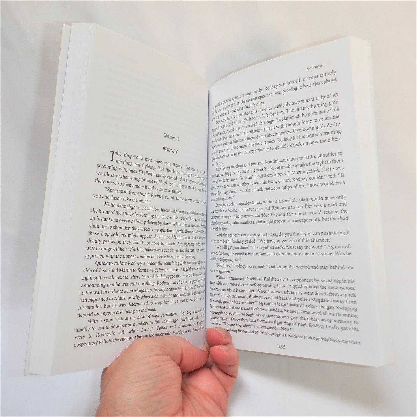 SORCERESS, Chronicles of The Daemon Knights, by David Korinetz (1st Ed. SIGNED)