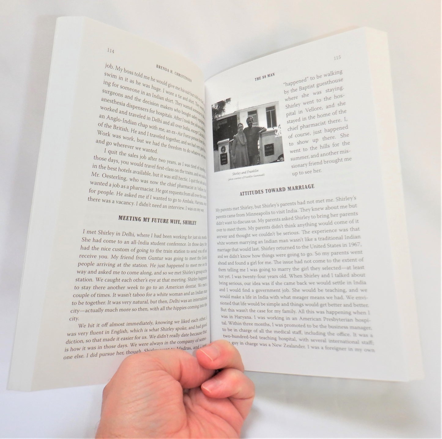 THE $8 MAN, From India To North America, Immigrants Who Came With Nothing and Changed Everything, Edited by Brenda H. Christensen (1st Ed. SIGNED)