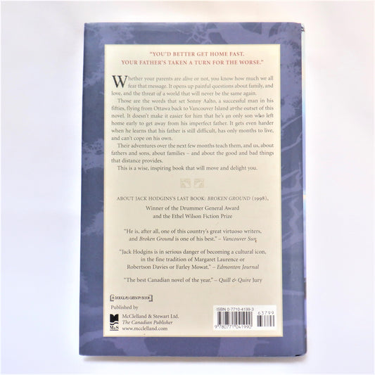 DISTANCE, A Novel by Jack Hodgins (1st Ed. SIGNED)