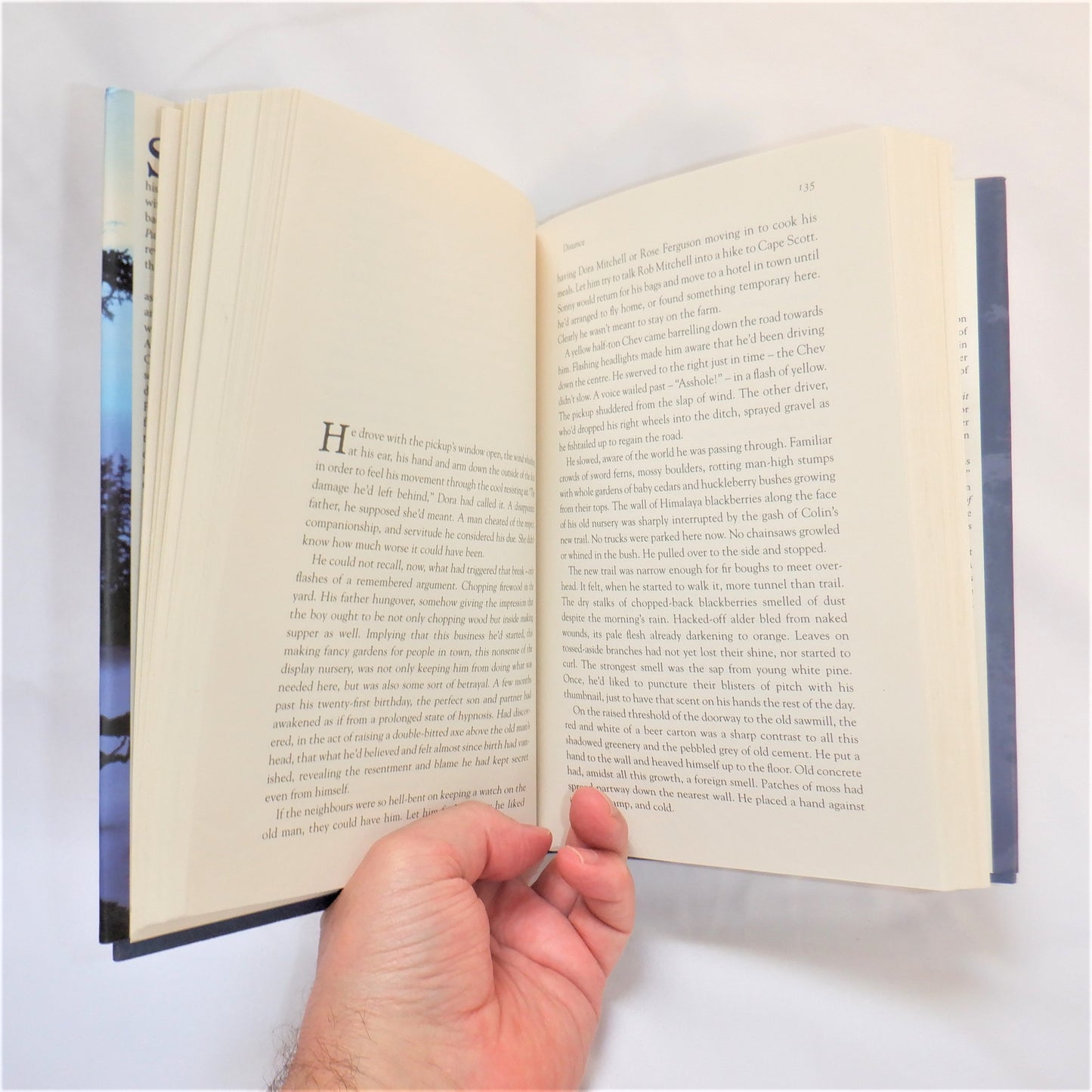 DISTANCE, A Novel by Jack Hodgins (1st Ed. SIGNED)