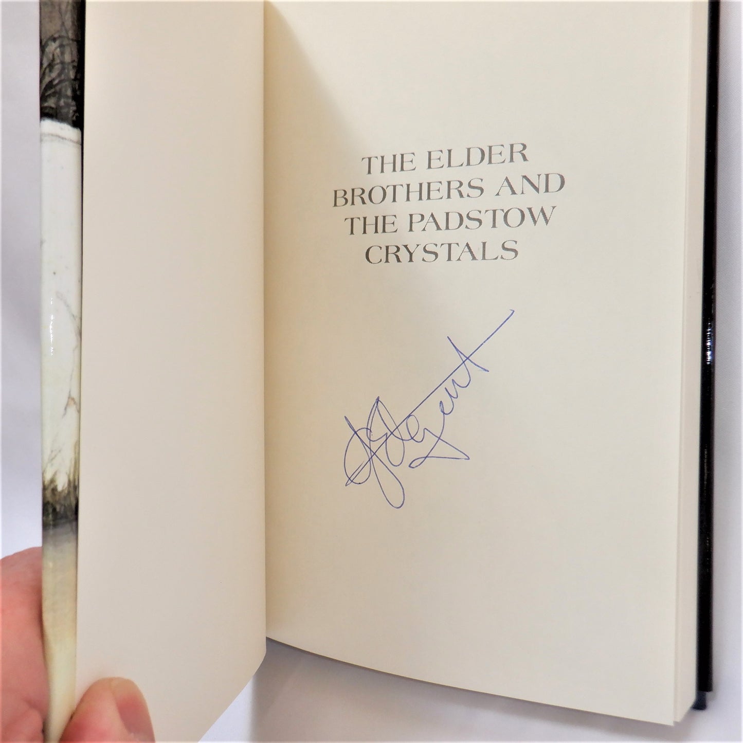 THE ELDER BROTHERS: A Rare Author-Signed Trio of YOUTH FICTION BOOKS, BY C.J. ELGERT (1st Ed. SIGNED) Includes The Padstow Crystals, The Dragon's Portal, and The Therian Teacher!