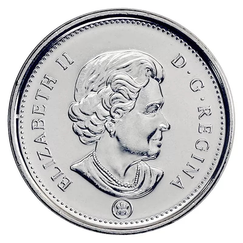 2011 Canadian 5-Cent Nickels, Brand New Uncirculated Full Roll of 40 each