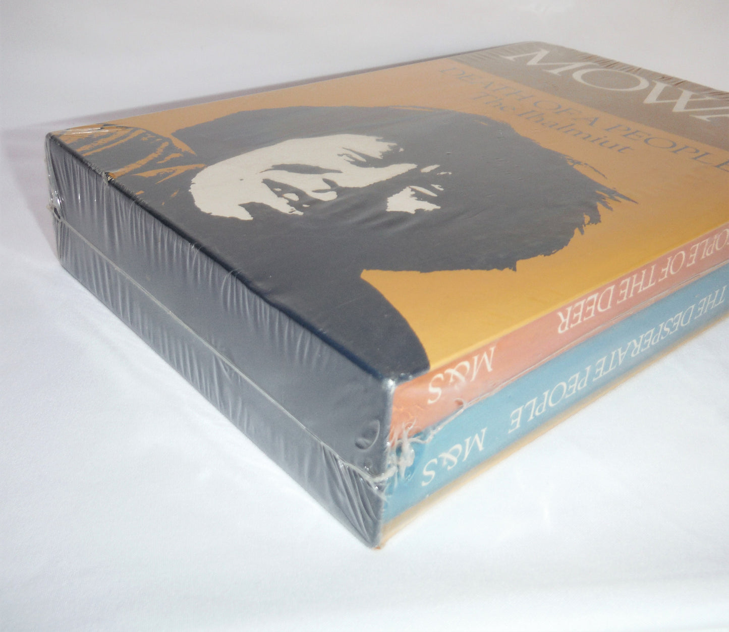FARLEY MOWAT RARE! BRAND NEW CANADIAN 2-BOOK BOXED SET: Death of a People, The Ihalmiut Vol I & Vol II (1976-1st Ed.)