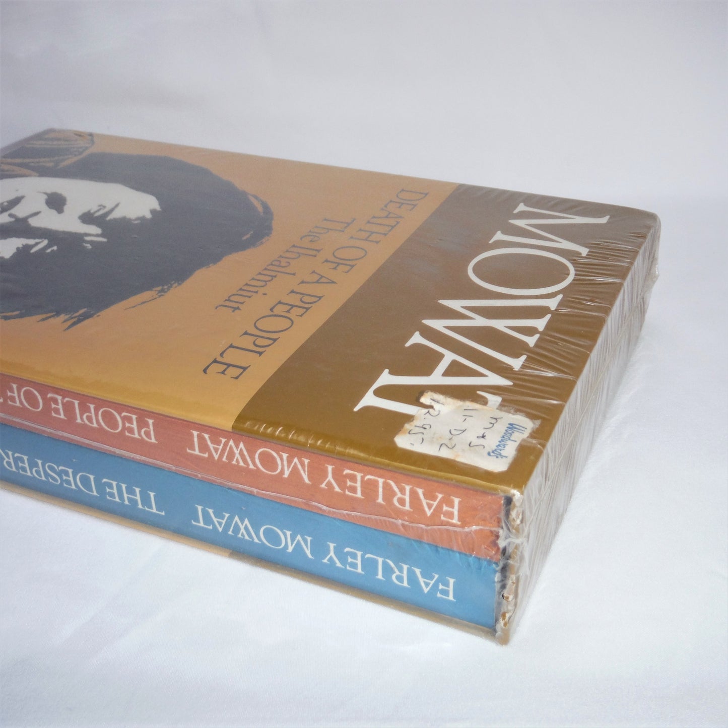 FARLEY MOWAT RARE! BRAND NEW CANADIAN 2-BOOK BOXED SET: Death of a People, The Ihalmiut Vol I & Vol II (1976-1st Ed.)
