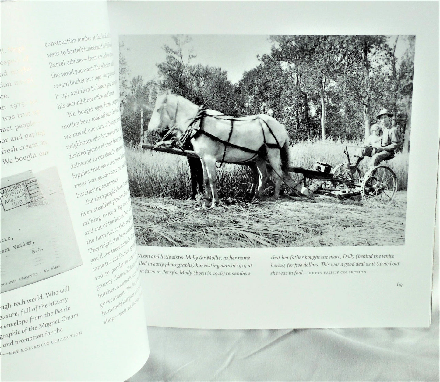 THE THIRD CROP: A Personal and Historical Journey into the Photo Albums of the SLOCAN VALLEY 1800s to early 1940's, by Rita Moir (1st Ed. SIGNED)