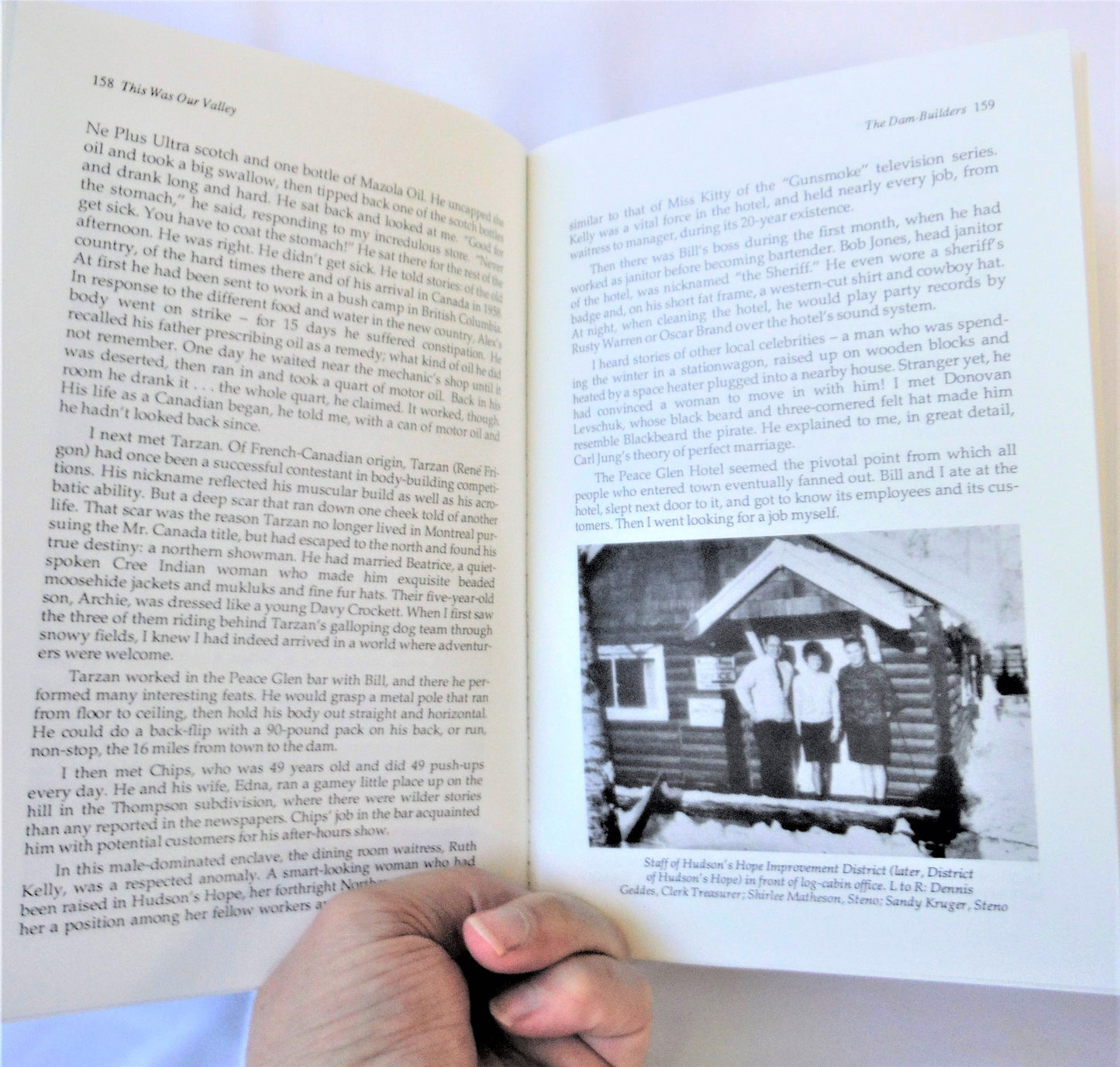 THIS WAS OUR VALLEY, the W.A.C. Bennett Dam Saga by Earl K. Pollon and Shirlee Smith Matheson (1990-SIGNED)