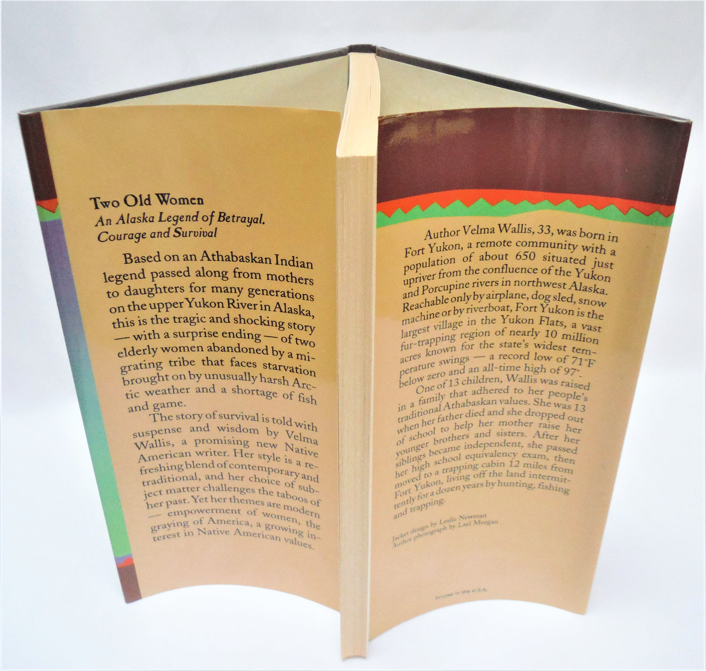 TWO OLD WOMEN, An Alaska Legend of Betrayal, Courage and Survival, by Velma Wallis (1993 1st Ed.)