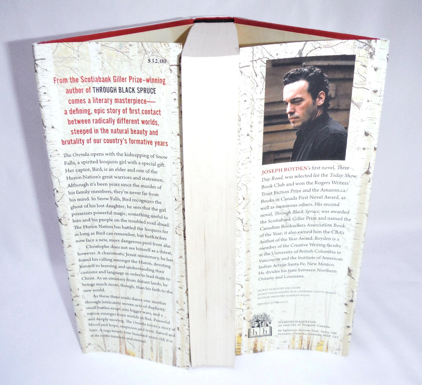 THE ORENDA, A Novel by Joseph Boyden (2013 1st Ed.)