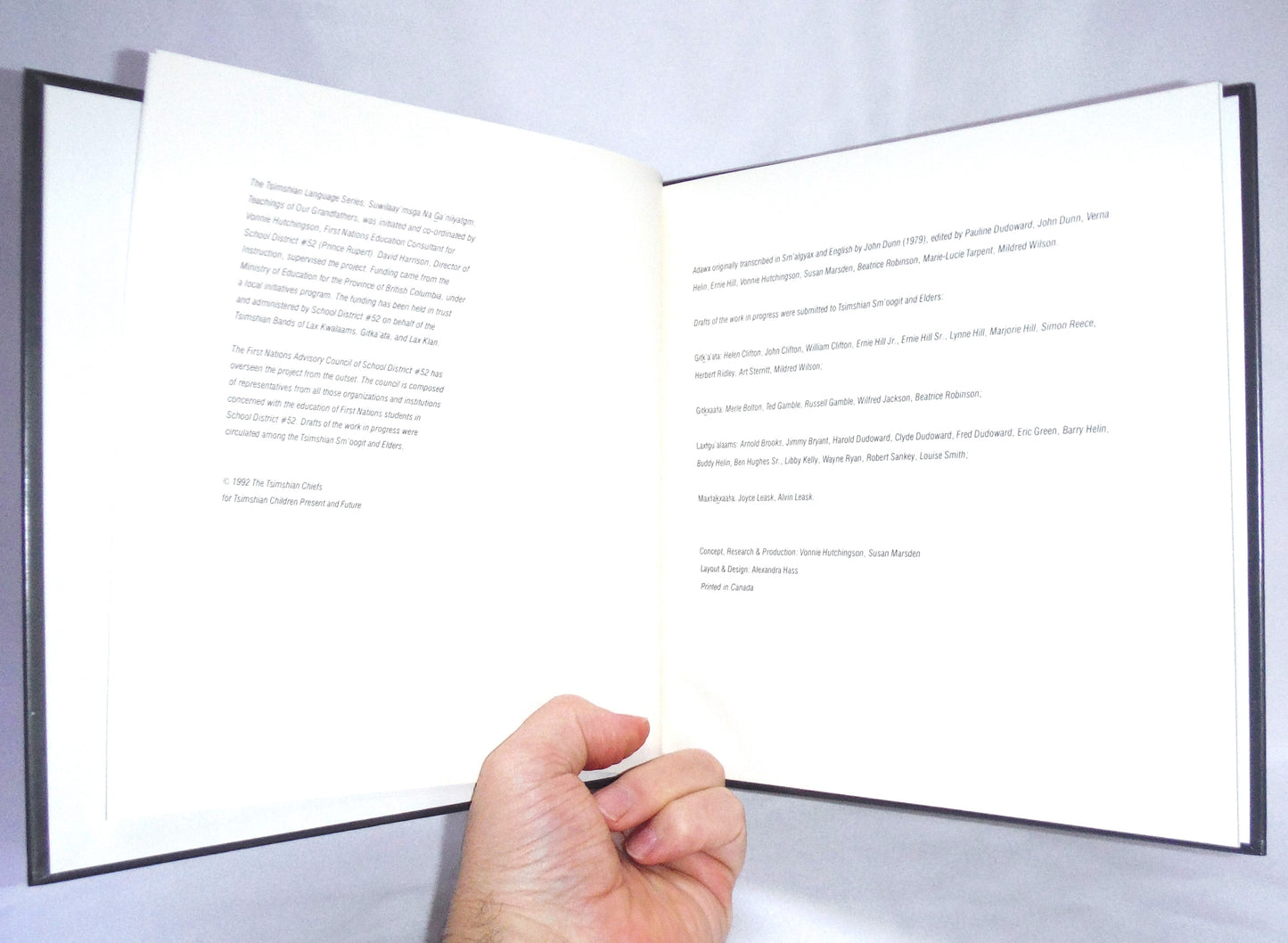 Suwilaay’msga Na Ga’niiyatgm (Teachings of Our Grandfathers), The Tsimshian Language Series by The Tsimshian Chiefs. Special 3-Book Package (1992 1st Ed.)