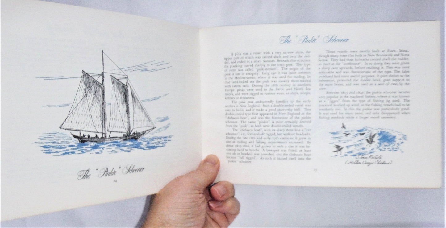 ATLANTIC SCHOONERS, by Rear-Admiral H.F. Pullen, O.B.E.. Drawings by Commander L.B. Jenson, C.D (1967 1st Ed.)