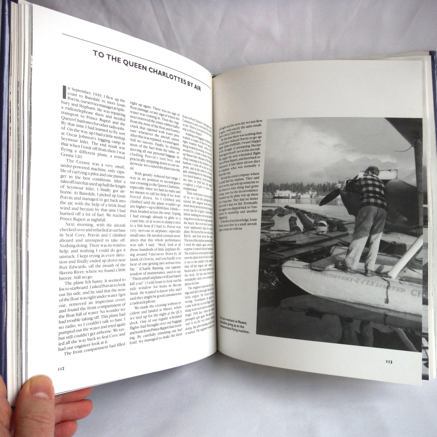 SPILSBURY'S ALBUM: Photographs And Reminiscences of the BC Coast, by Jim Spilsbury (1990 1st Ed.)