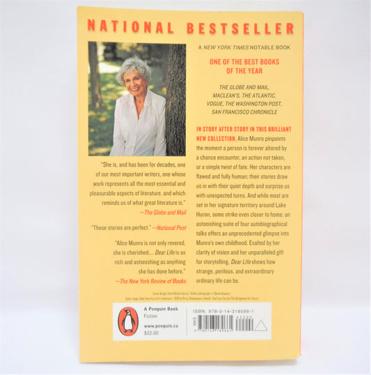 DEAR LIFE, Short Stories by Alice Munro, 2012