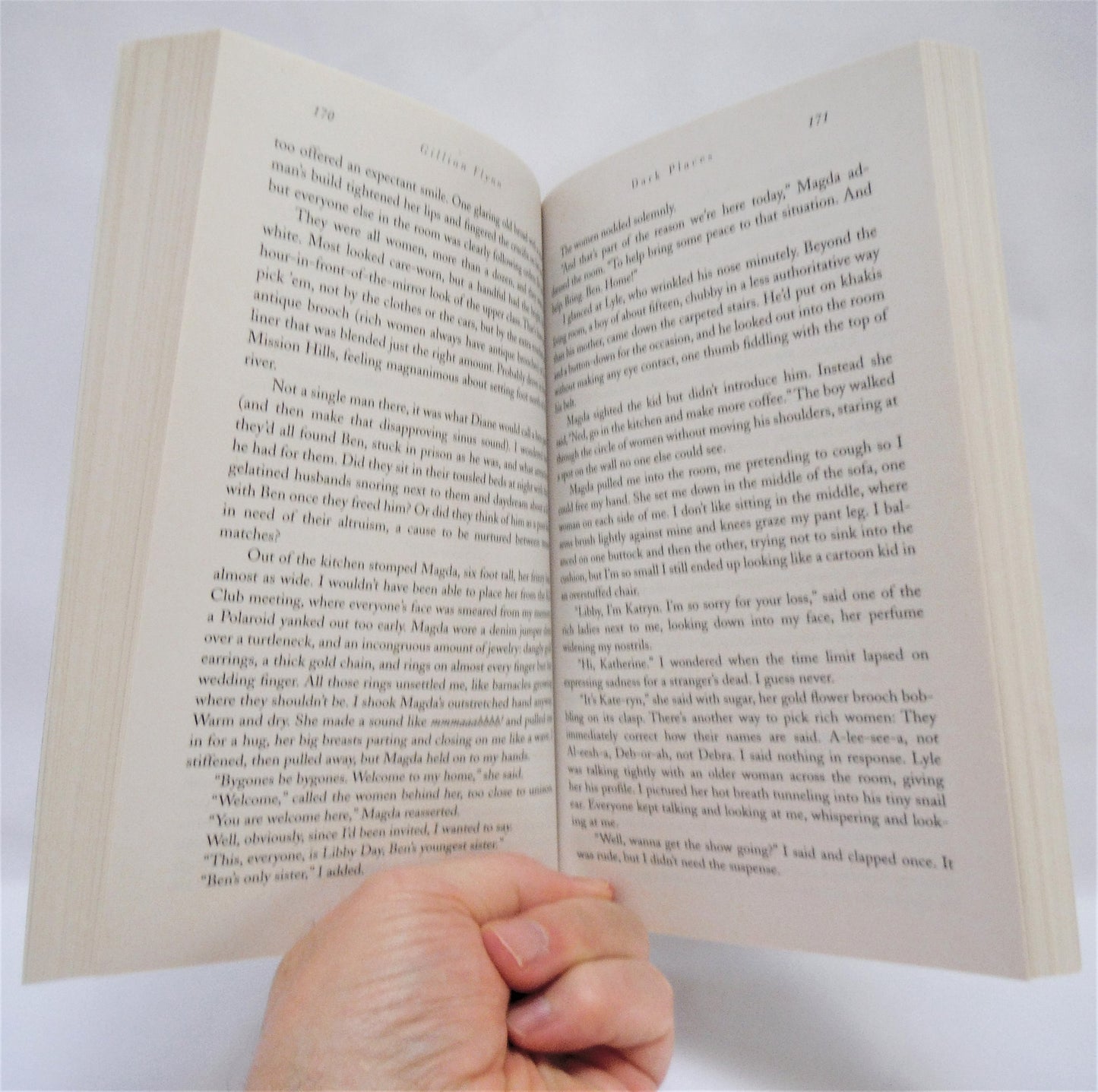 DARK PLACES, A Novel by Gillian Flynn, 2009