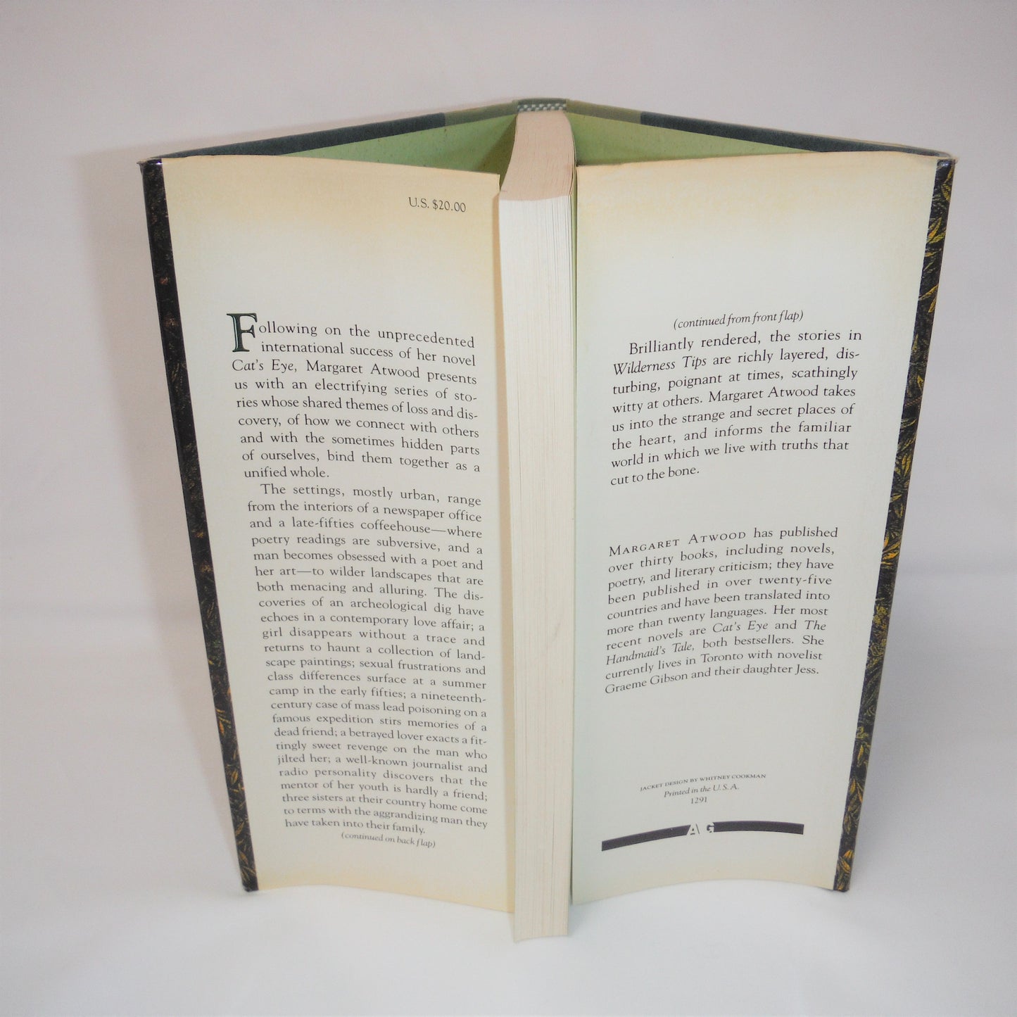 WILDERNESS TIPS, Short Stories by Margaret Atwood (1991 1st Ed.)