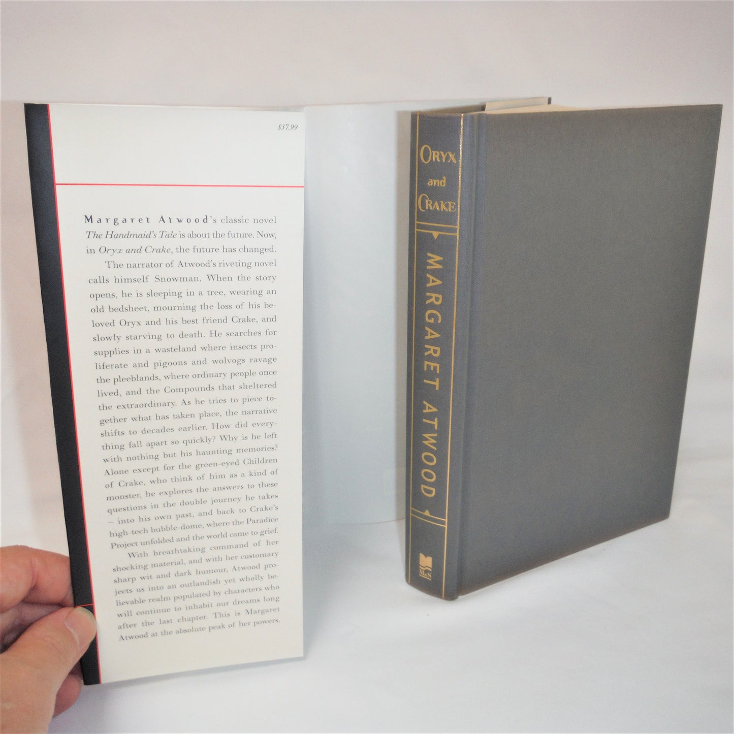 ORYX and CRAKE, A Novel by Margaret Atwood (2003 1st Ed.)