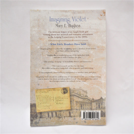 IMAGINING VIOLET, An Epistolary Novel by Mary E. Hughes (1st Ed. SIGNED)