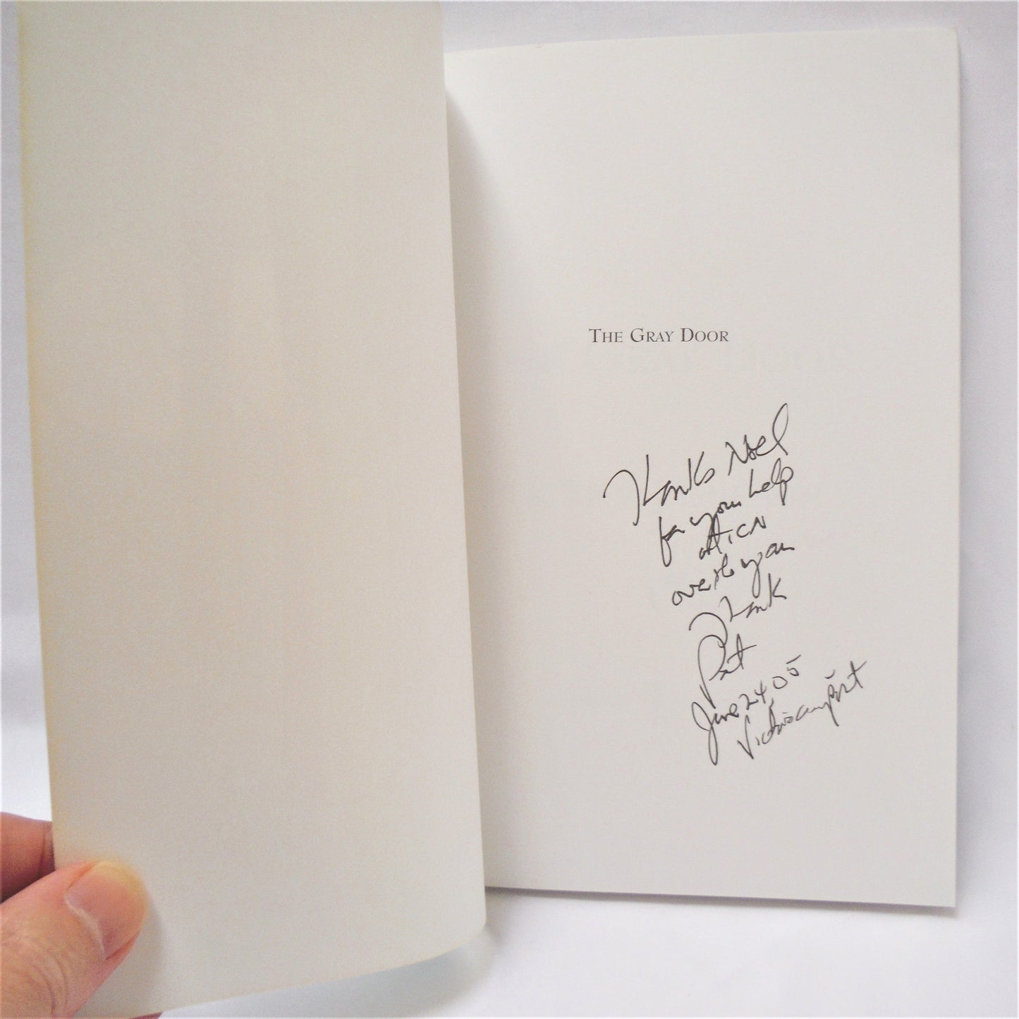 THE GRAY DOOR, Poetry by Patrick Jamieson (1st Ed. SIGNED)