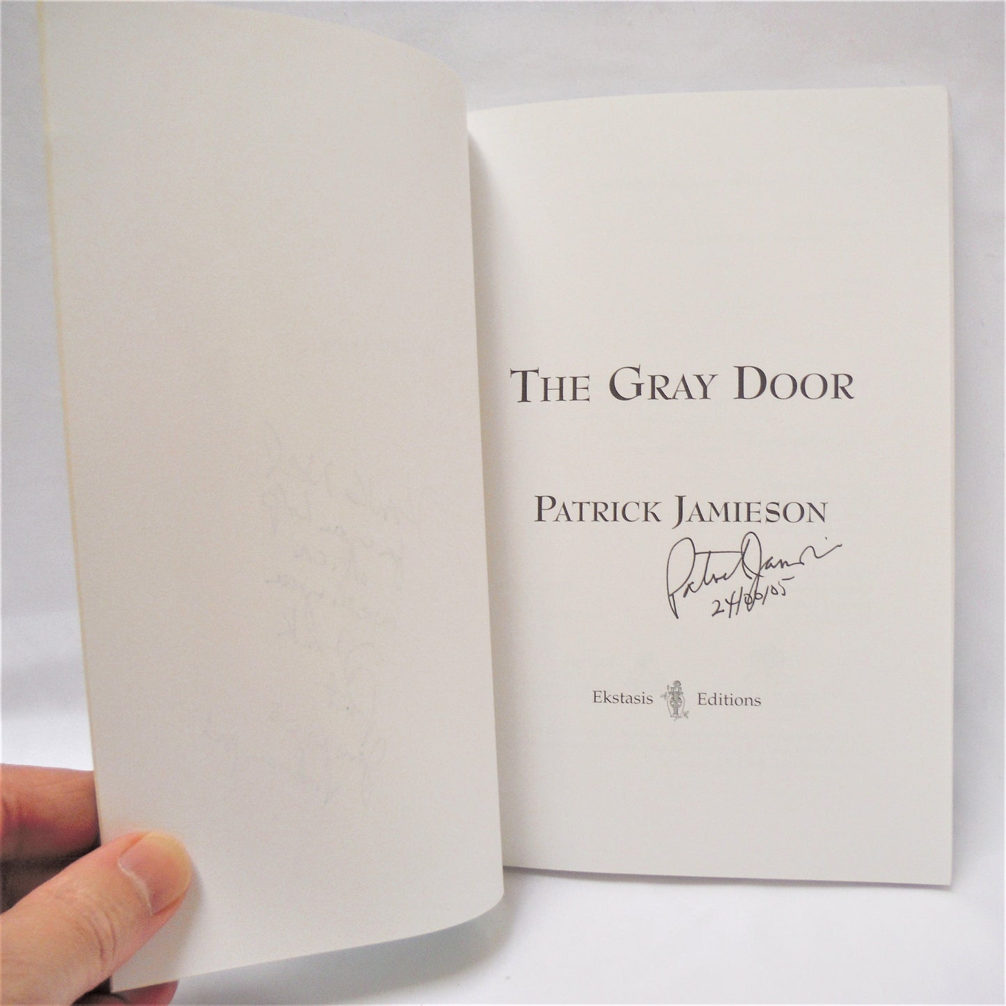 THE GRAY DOOR, Poetry by Patrick Jamieson (1st Ed. SIGNED)