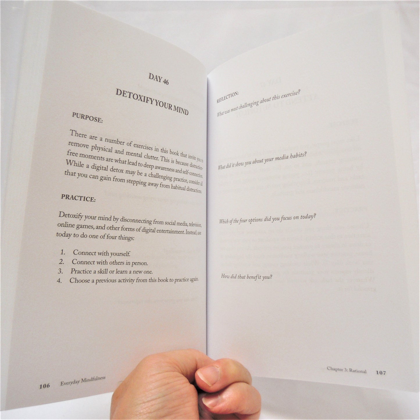 EVERYDAY MINDFULNESS, 108 Simple Practices to Empower Yourself, by Melissa Steginus (1st Ed. SIGNED)