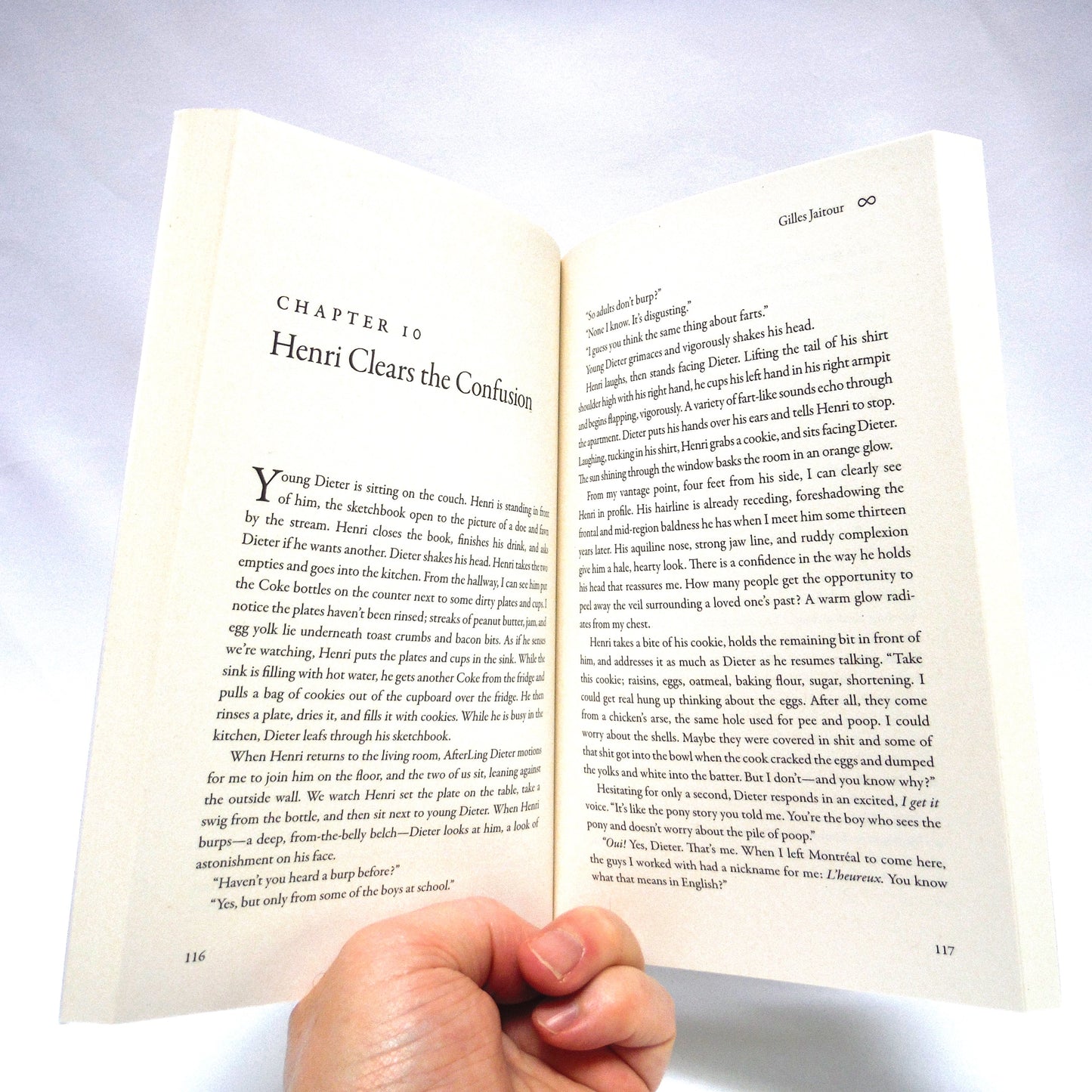 HENRI'S LAST GIFT, A Novel by Gilles Jaitour (1st Ed. SIGNED)