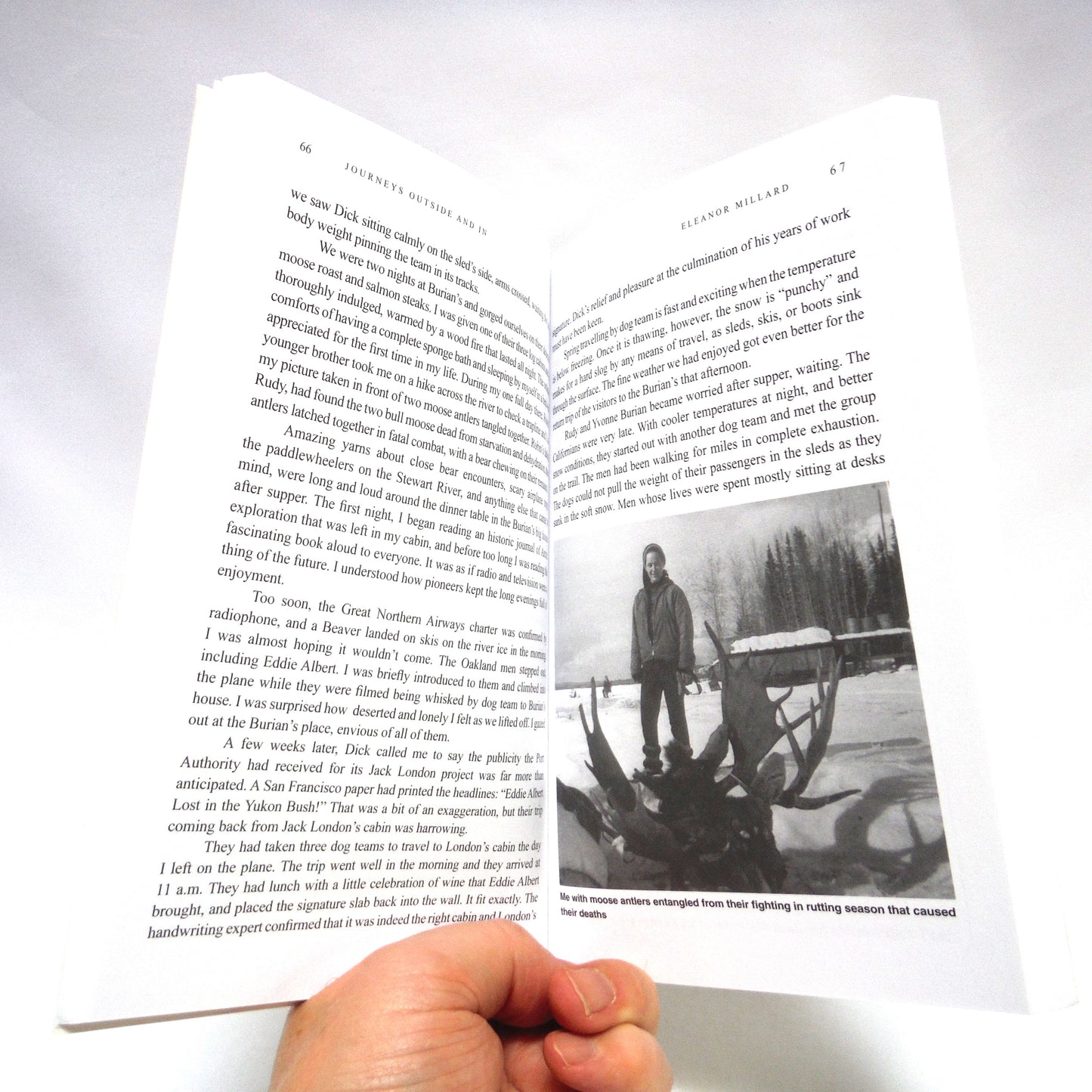 JOURNEYS OUTSIDE AND IN, by Eleanor Millard (1st Ed. SIGNED)