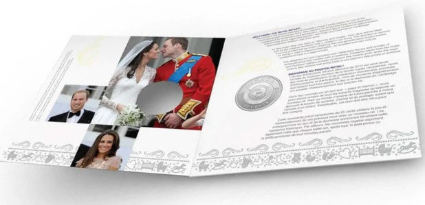 2013 Canadian 25 cent Quarter Coin Souvenir: BIRTH OF THE ROYAL INFANT CELEBRATION!