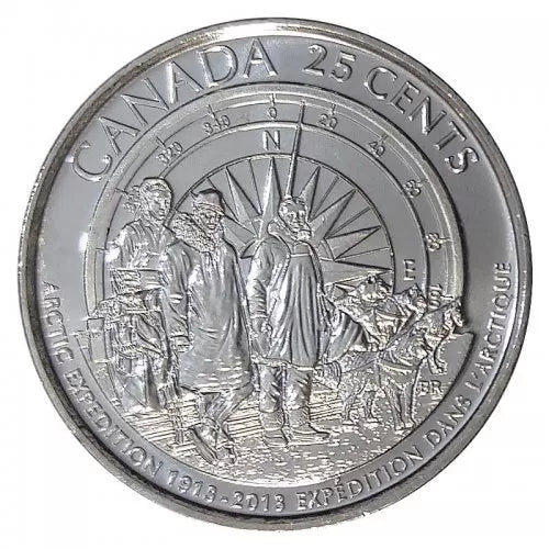 2013 Canadian Arctic Expedition Centennial 4-Coin Special Quarter Collection: HEART OF THE ARCTIC/ AU COEUR DE L'ARCTIQUE