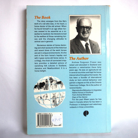 HORSE TWILIGHT, Stories by Andrew F. Fraser (1st Ed. SIGNED)