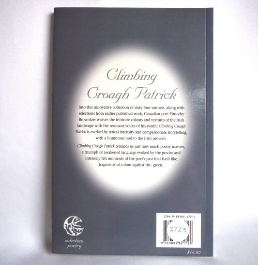 CLIMBING CROAGH PATRICK, Sonnet Poetry by Timothy Brownlow (1st Ed. SIGNED)