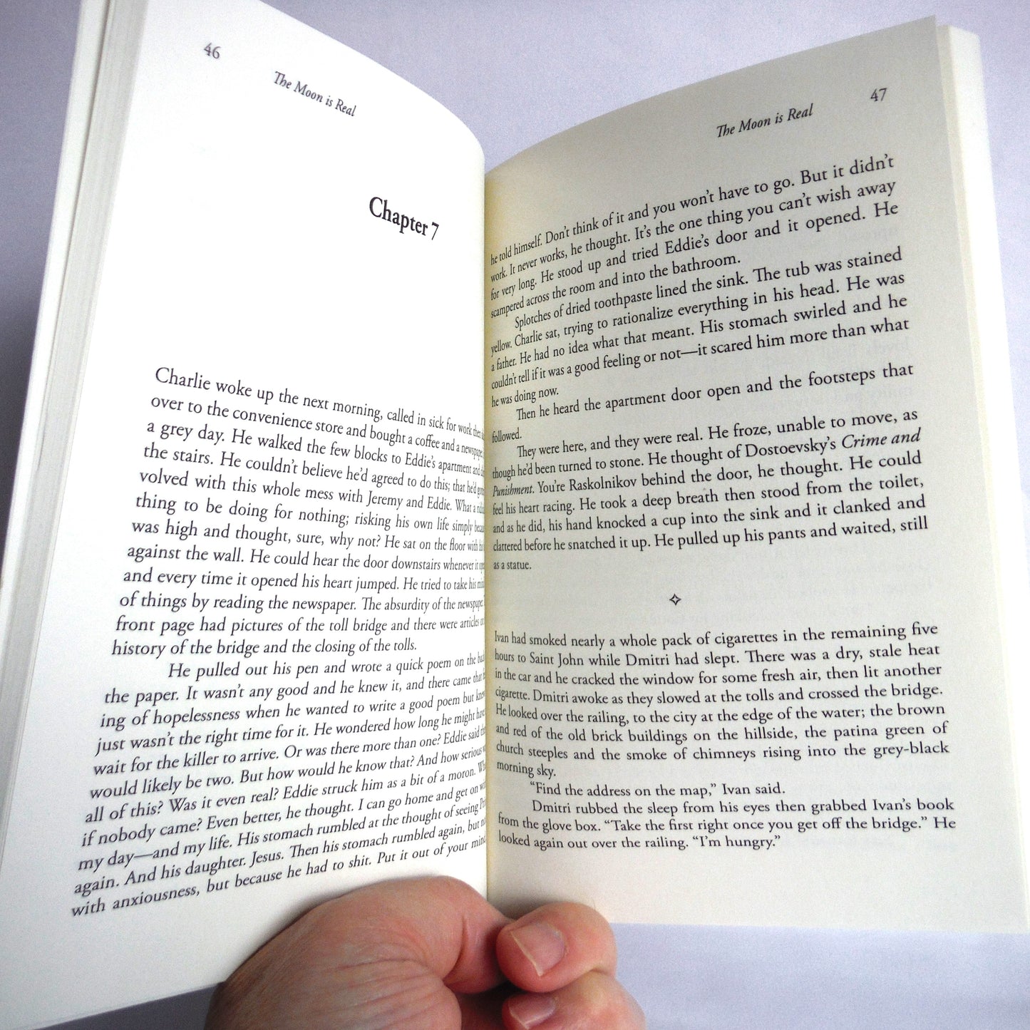 THE MOON IS REAL, A Novel by Jerrod Edson (1st Ed. SIGNED)