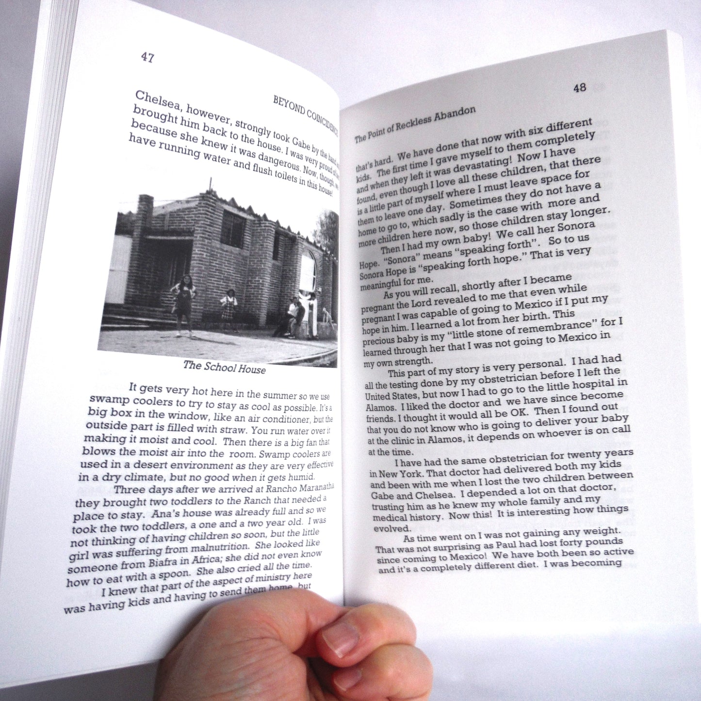 BEYOND COINCIDENCE, Hands Across the Border by Iris M. Ford (1st Ed. SIGNED)