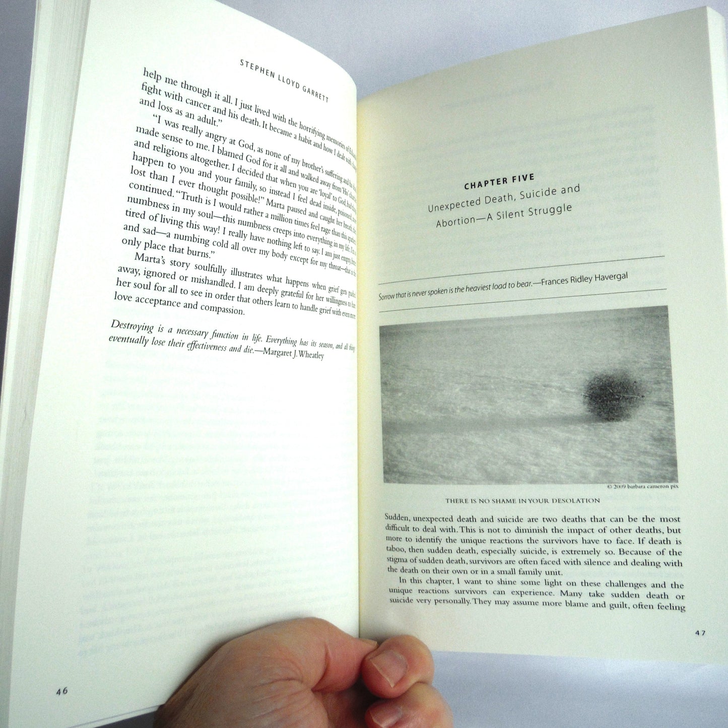 WHEN DEATH SPEAKS: Listen, Learn, and Love, by Stephen Lloyd Garrett (1st Ed. SIGNED)