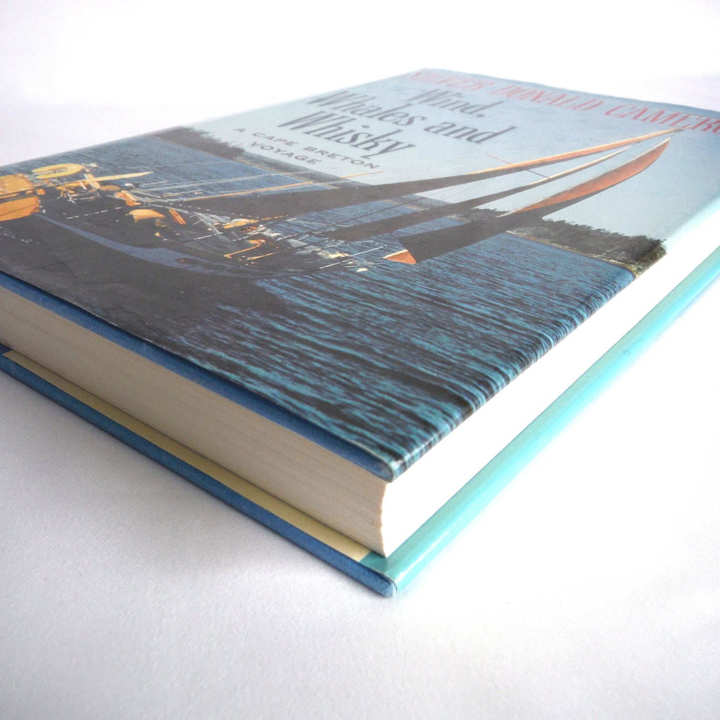 WIND, WHALES and WHISKY, A Cape Breton Voyage by Silver Donald Cameron (1st Ed. SIGNED)