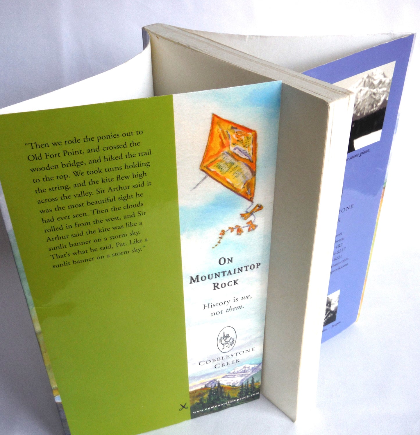 ON MOUNTAINTOP ROCK, Once Upon a Time by John McLay (1st Ed. SIGNED)