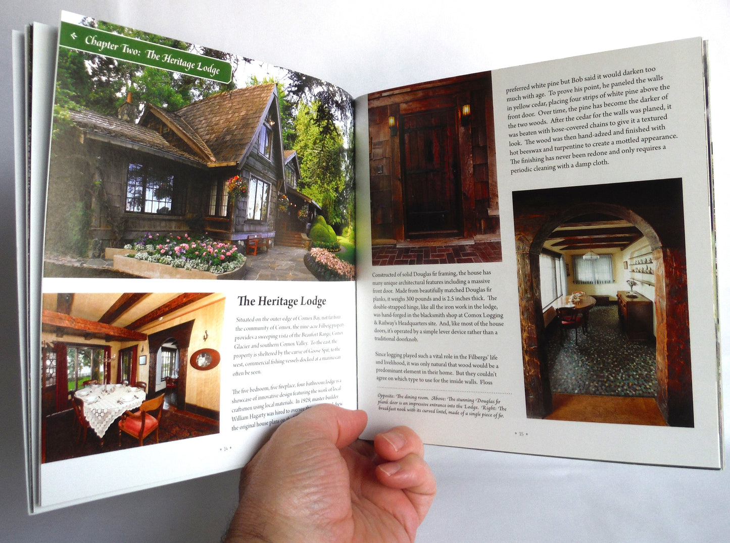 THE FILBERG HERITAGE LODGE & PARK, by Paula Wild and Photography by Carl Tessmann (1st Ed. SIGNED)
