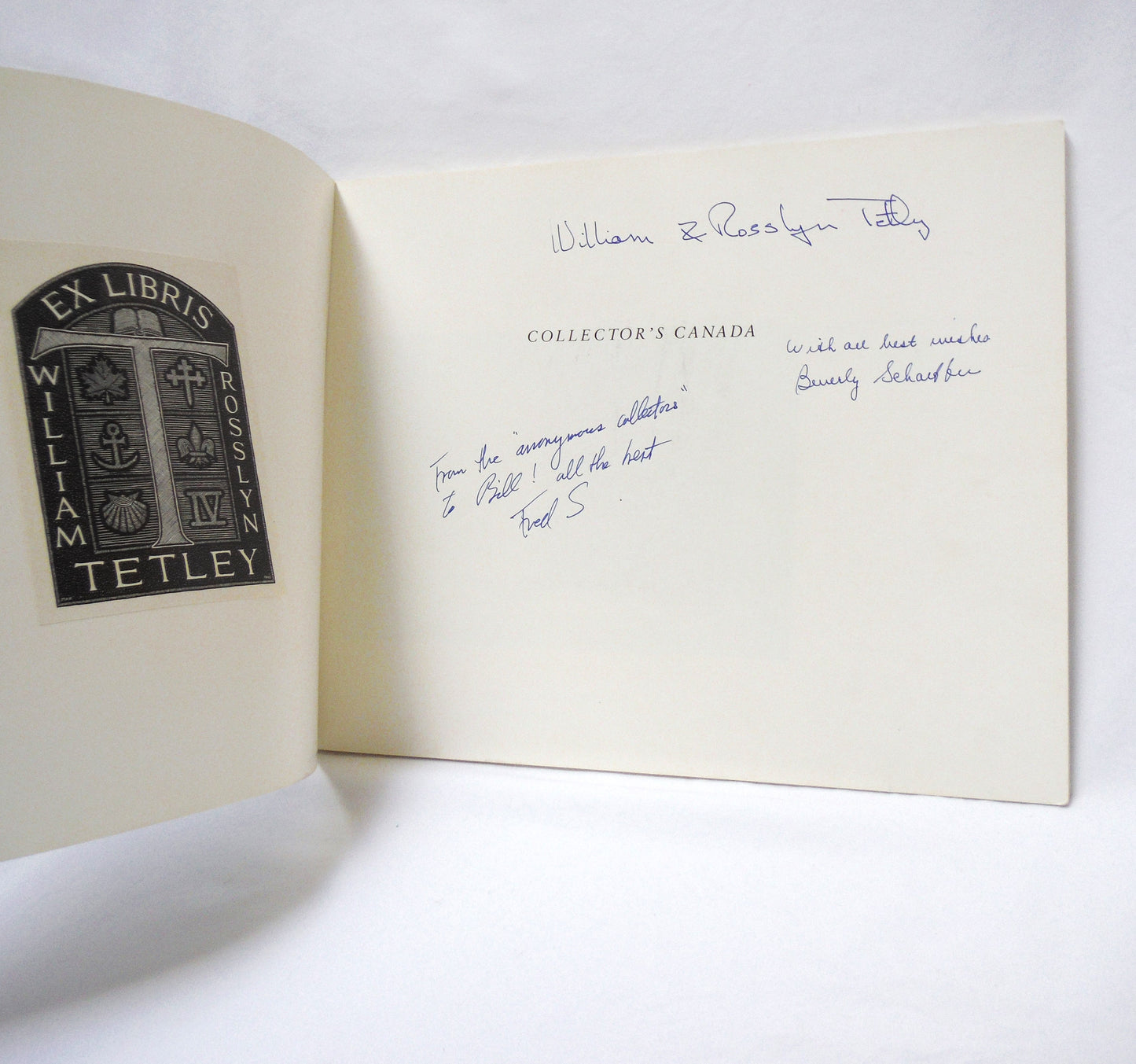 COLLECTOR'S CANADA, Selections From A Toronto Private Collection, by Dennis Reid (1st Ed. SIGNED)