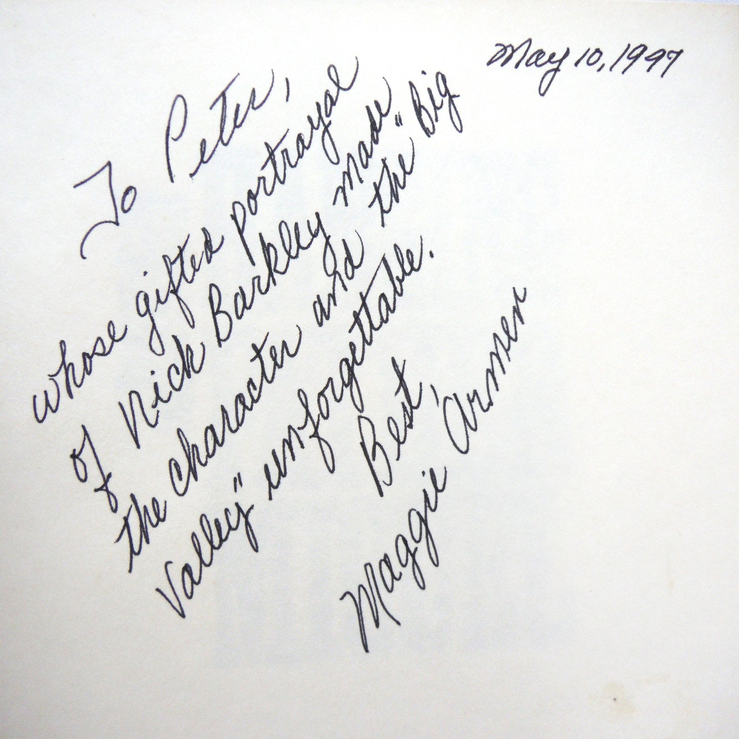 THE HANGING OF FATHER MIGUEL, An Evans Novel of The West by M.A. Armen, AND Dedicated to Peter Breck! (1st Ed. SIGNED)