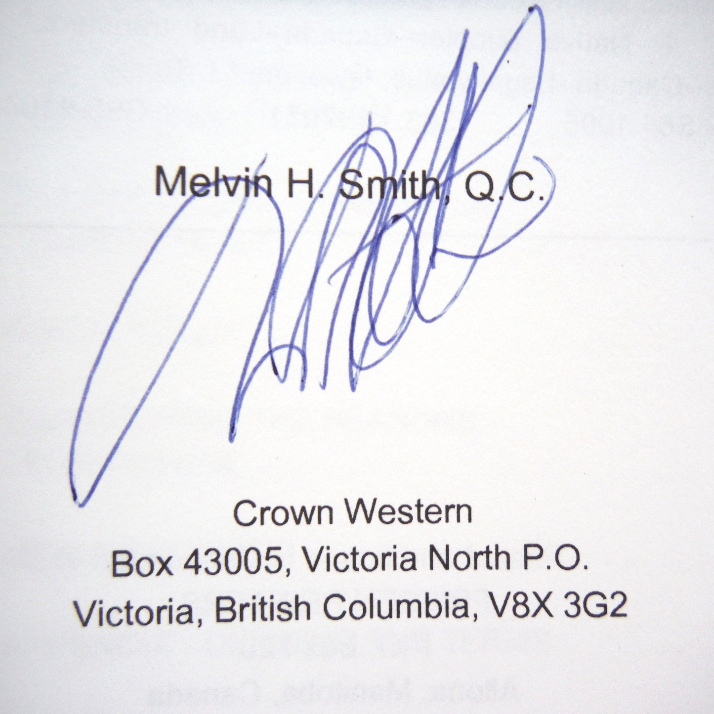 OUR HOME OR NATIVE LAND? What Governments' Aboriginal Policy is Doing To Canada, by Melvin H. Smith, Q.C. (1st Ed. SIGNED)