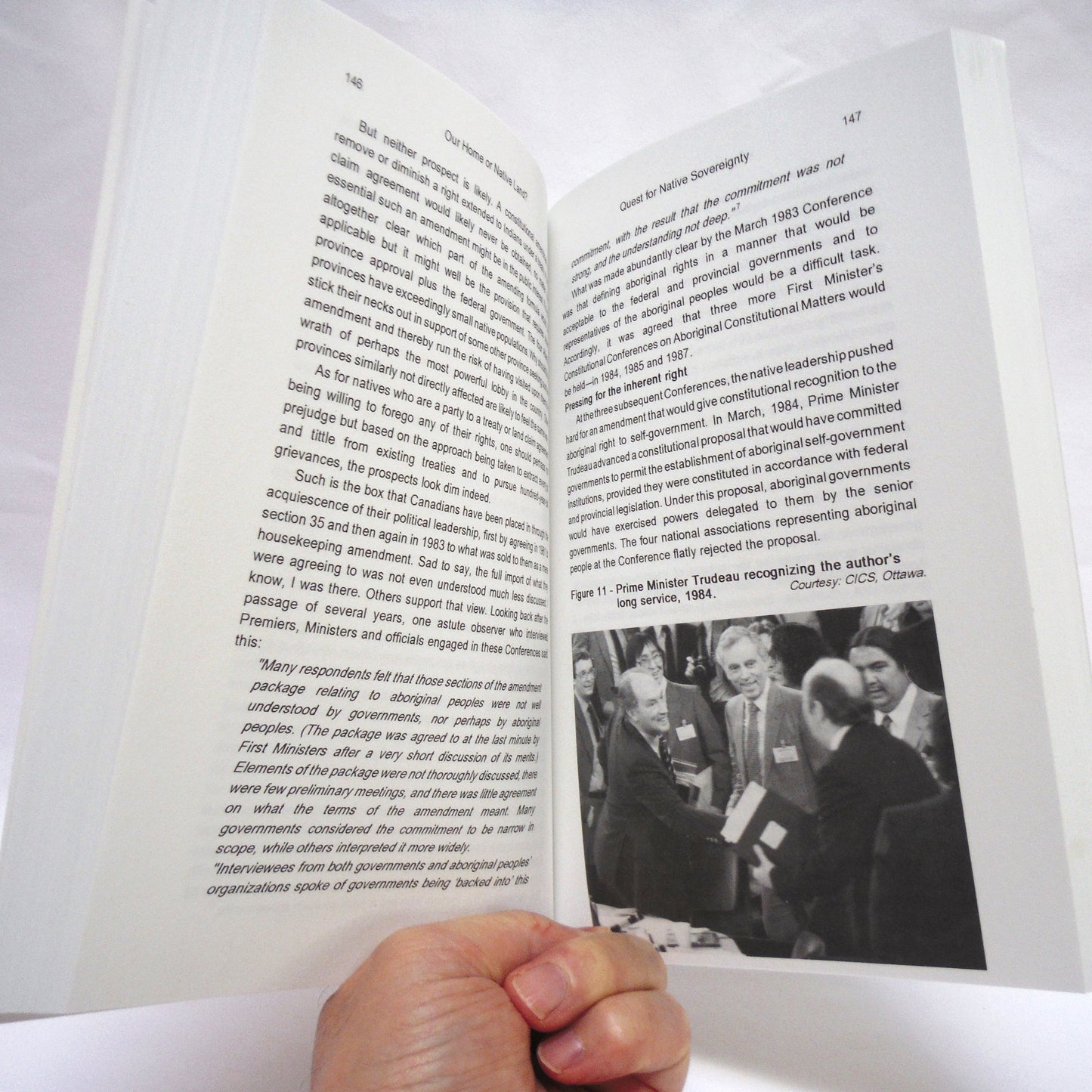 OUR HOME OR NATIVE LAND? What Governments' Aboriginal Policy is Doing To Canada, by Melvin H. Smith, Q.C. (1st Ed. SIGNED)