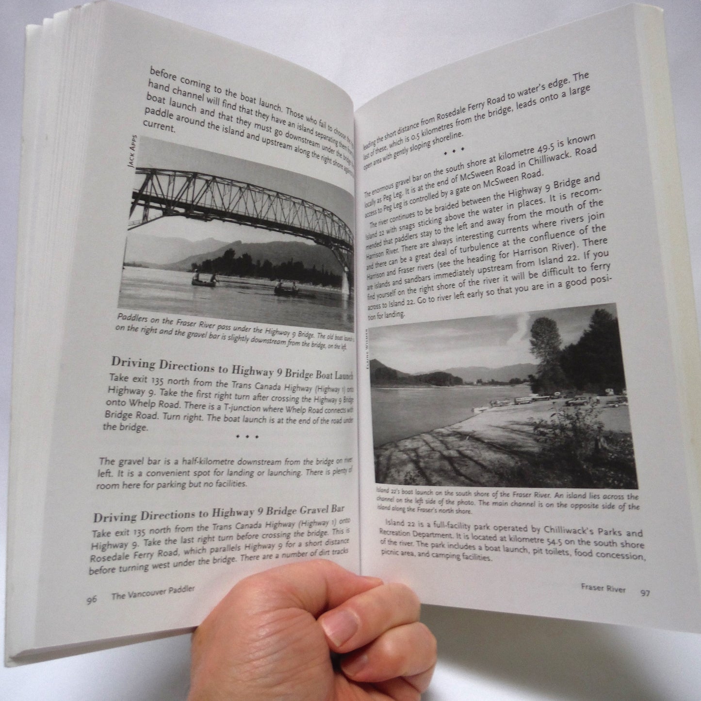 THE VANCOUVER PADDLER, Canoeing and Kayaking in Southwestern British Columbia, by Glen Stedham (1st Ed. SIGNED)