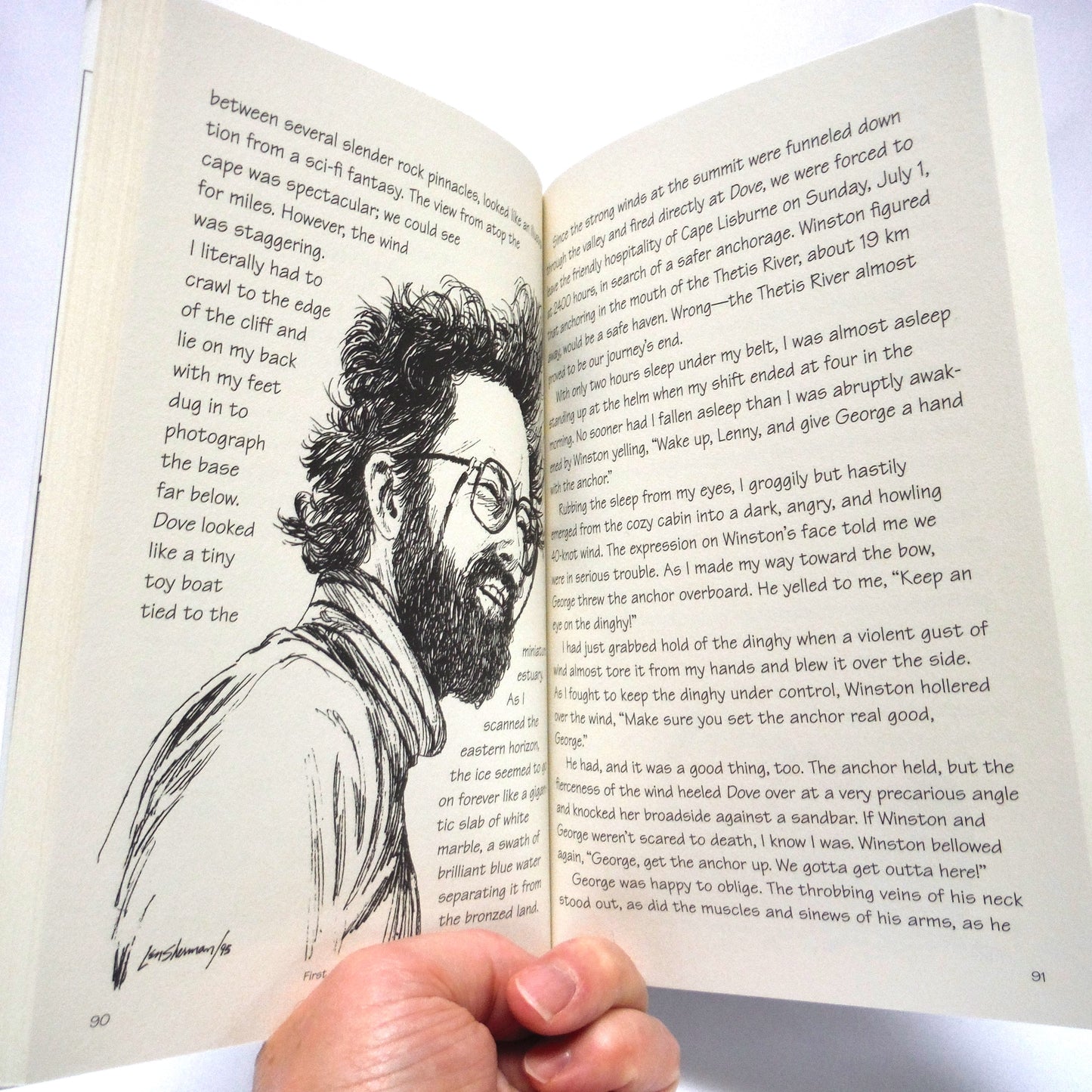 ARCTIC ODYSSEY, Dove III Masters The Northwest Passage, by Len Sherman (1st Ed. SIGNED)