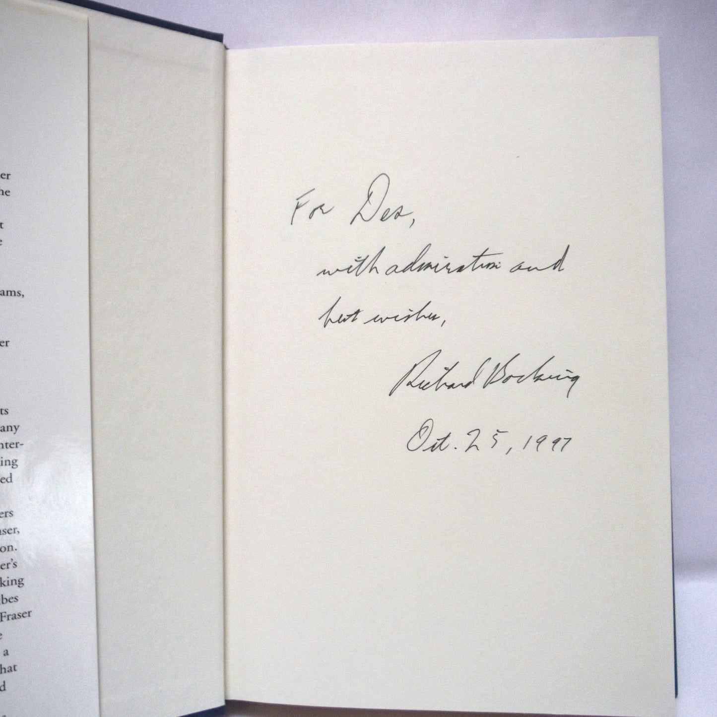 MIGHTY RIVER, A Portrait of The Fraser, by Richard C. Bocking (1st Ed. SIGNED)