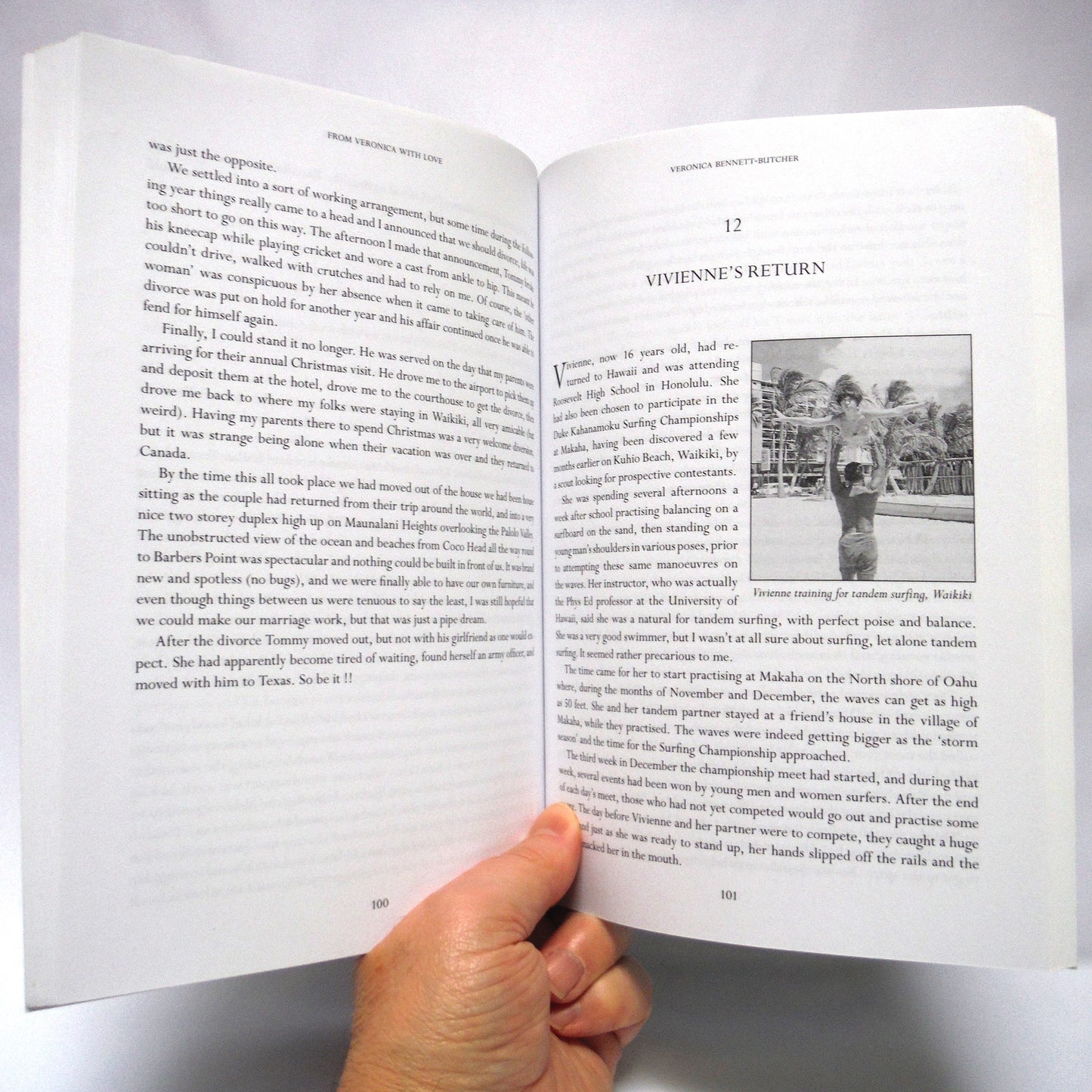 FROM VERONICA WITH LOVE, From WAIF to WAAF to WIFE, A Story of Survival by Veronica Bennett-Butcher (1st Ed. SIGNED)