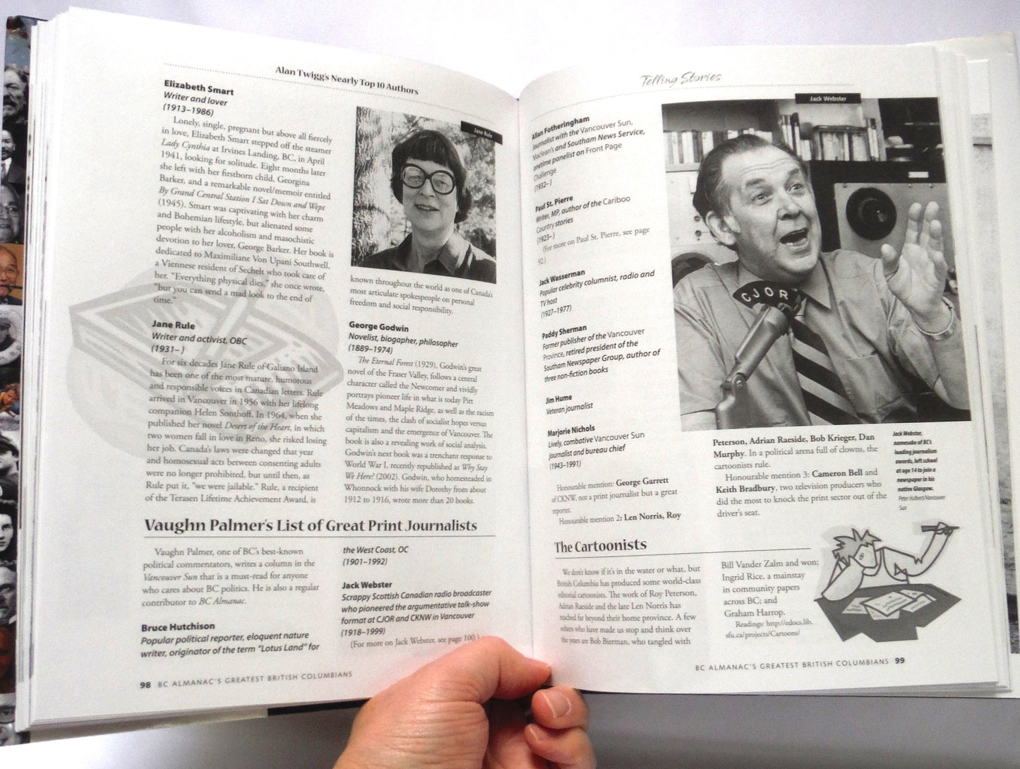 THE BC ALMANAC BOOK OF GREATEST BRITISH COLUMBIANS, by Mark Forsythe & Greg Dickson (1st Ed. SIGNED)