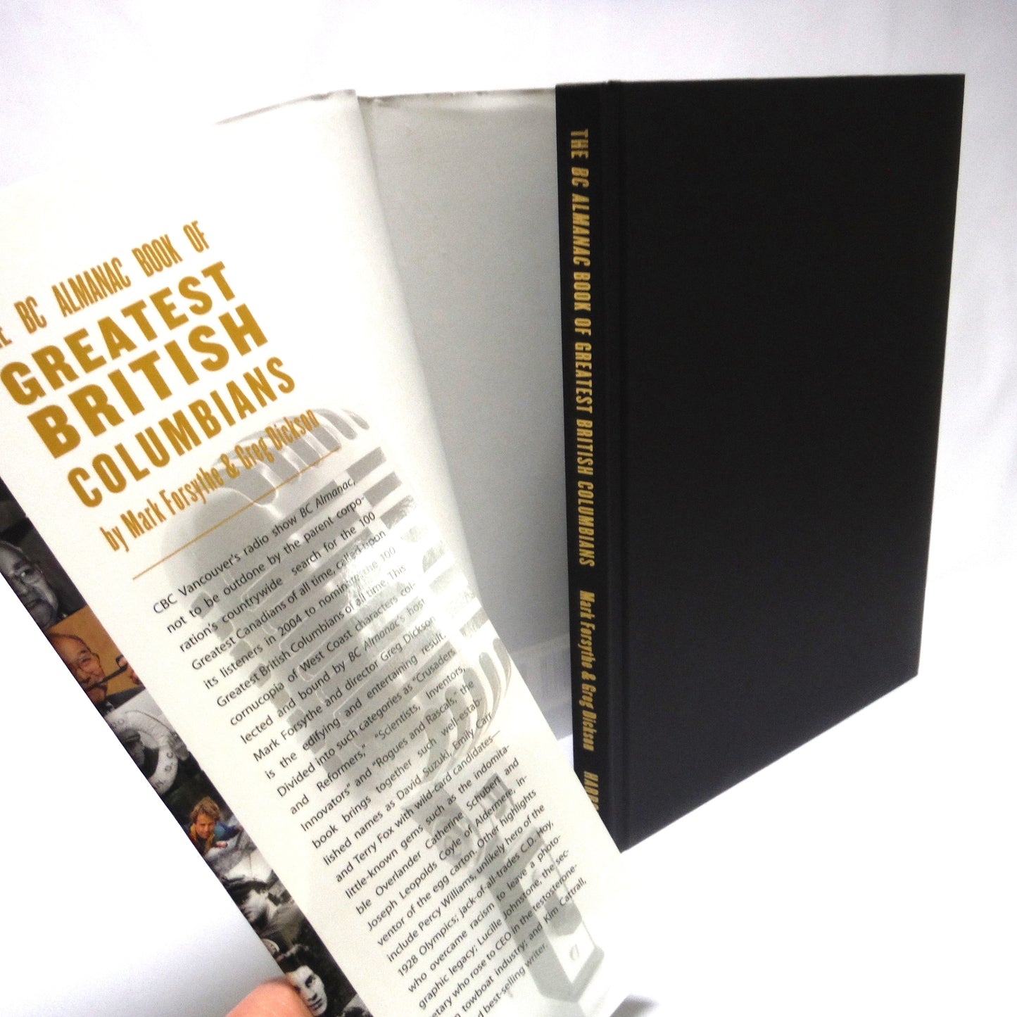 THE BC ALMANAC BOOK OF GREATEST BRITISH COLUMBIANS, by Mark Forsythe & Greg Dickson (1st Ed. SIGNED)